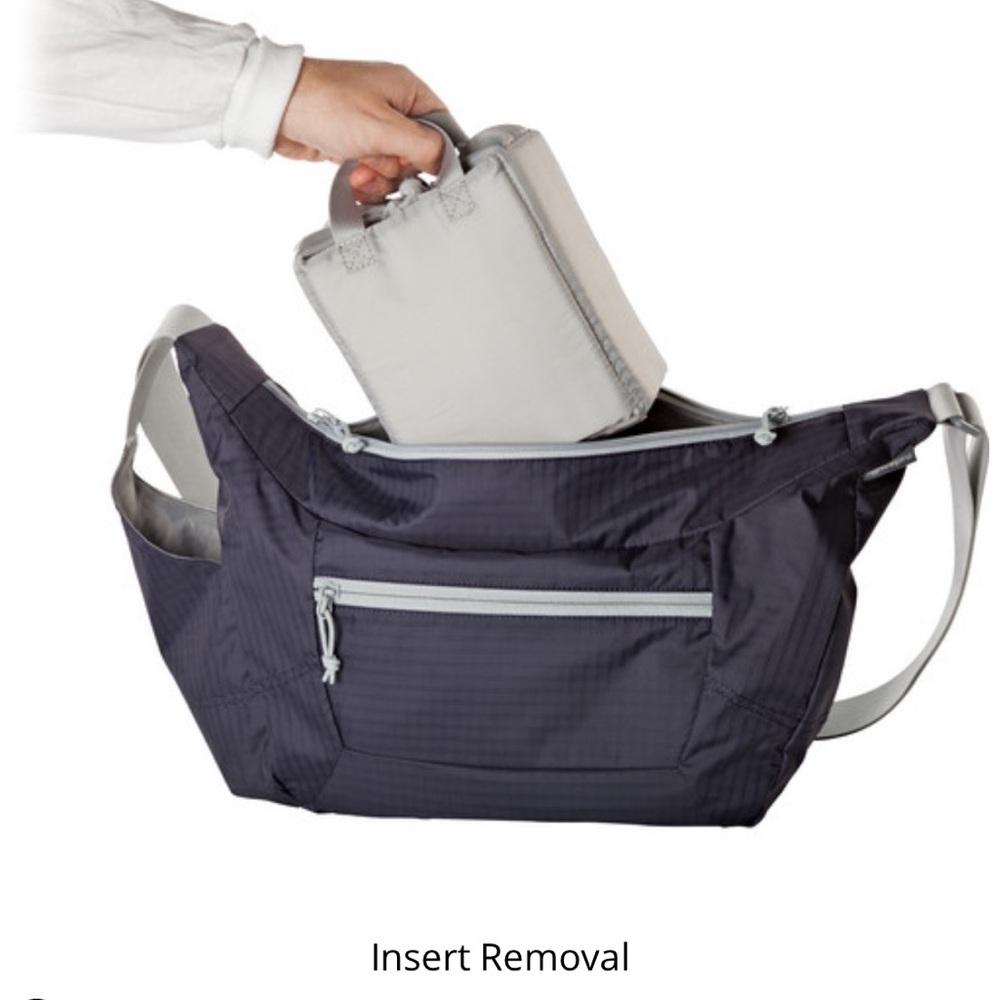 Lowepro Photo Sport Shoulder 12L Camera Bag (Purple/Grey)